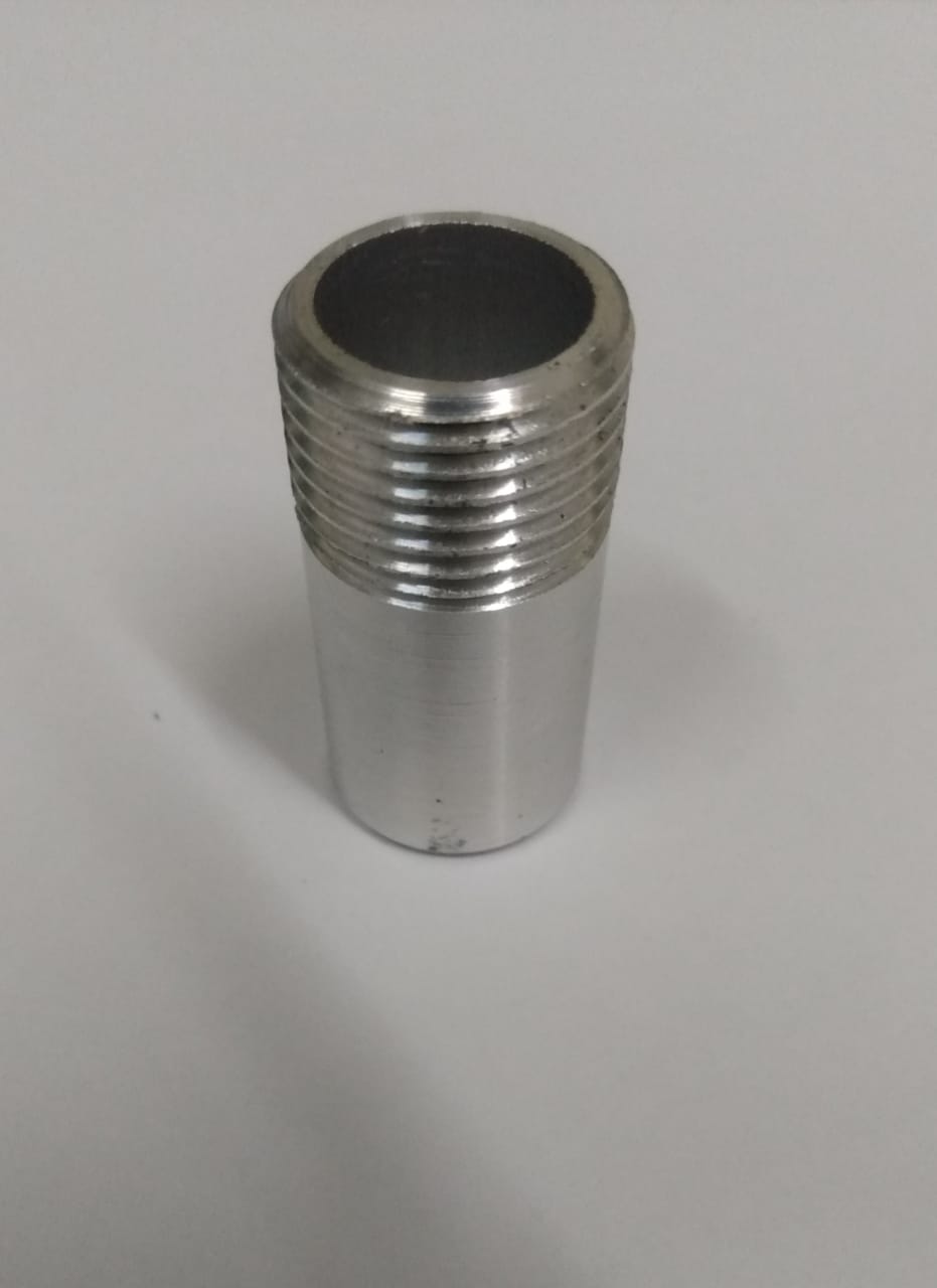 CONEXÃO 1/2 BSP X40MM ALUMÍNIO